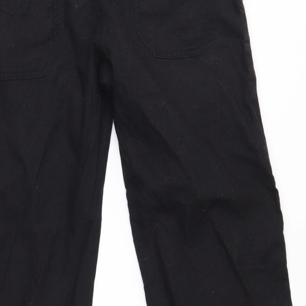 Topshop Womens Black   Trousers  Size 12 L27 in