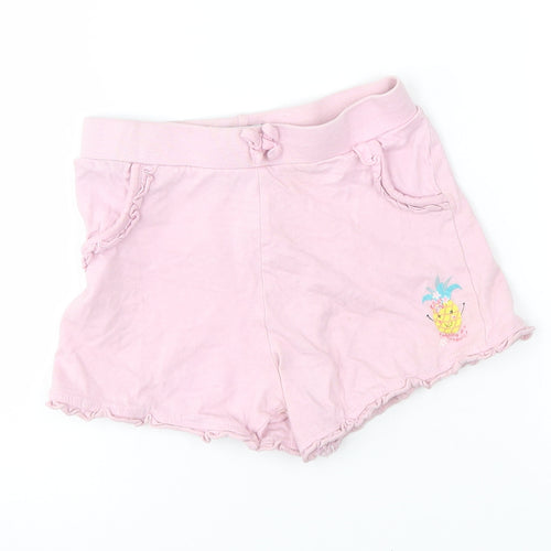 Primark Girls Pink    Sleep Shorts Size 7-8 Years  - pineapple
