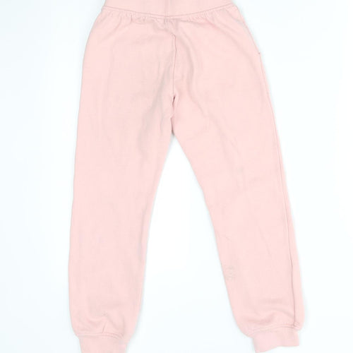 Reebok Girls Pink   Jogger Trousers Size 9-10 Years - matching set
