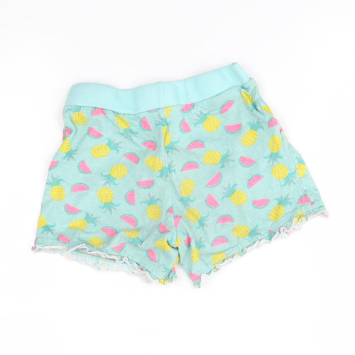 Primark Girls Blue    Sleep Shorts Size 7-8 Years  - pineapple melon