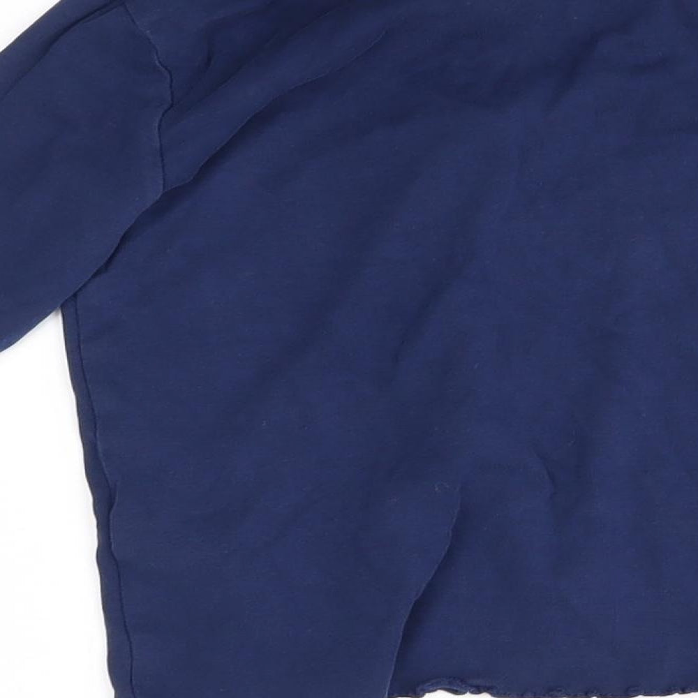 M&S Girls Blue    Pyjama Top Size 9-10 Years