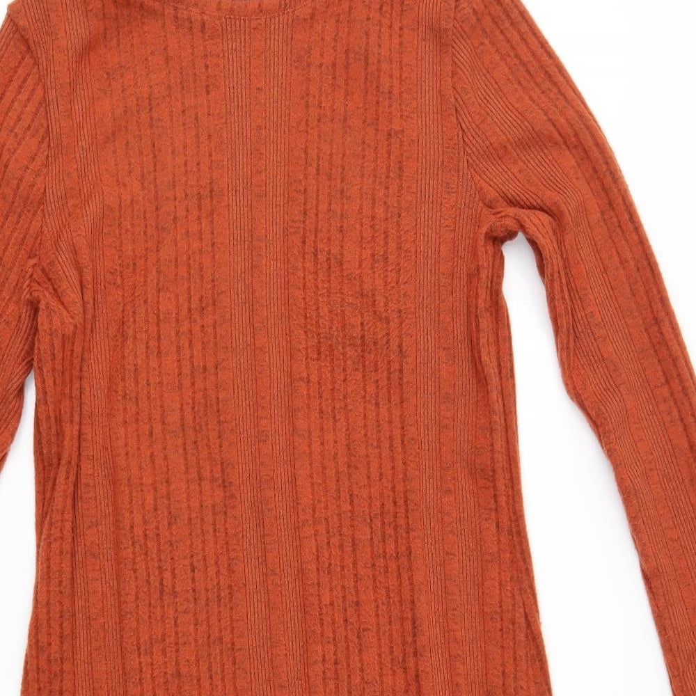 F&F Womens Orange   Jumper Dress  Size 16