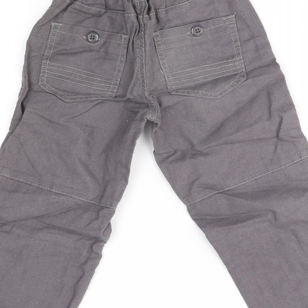 George Boys Grey    Trousers Size 3-4 Years
