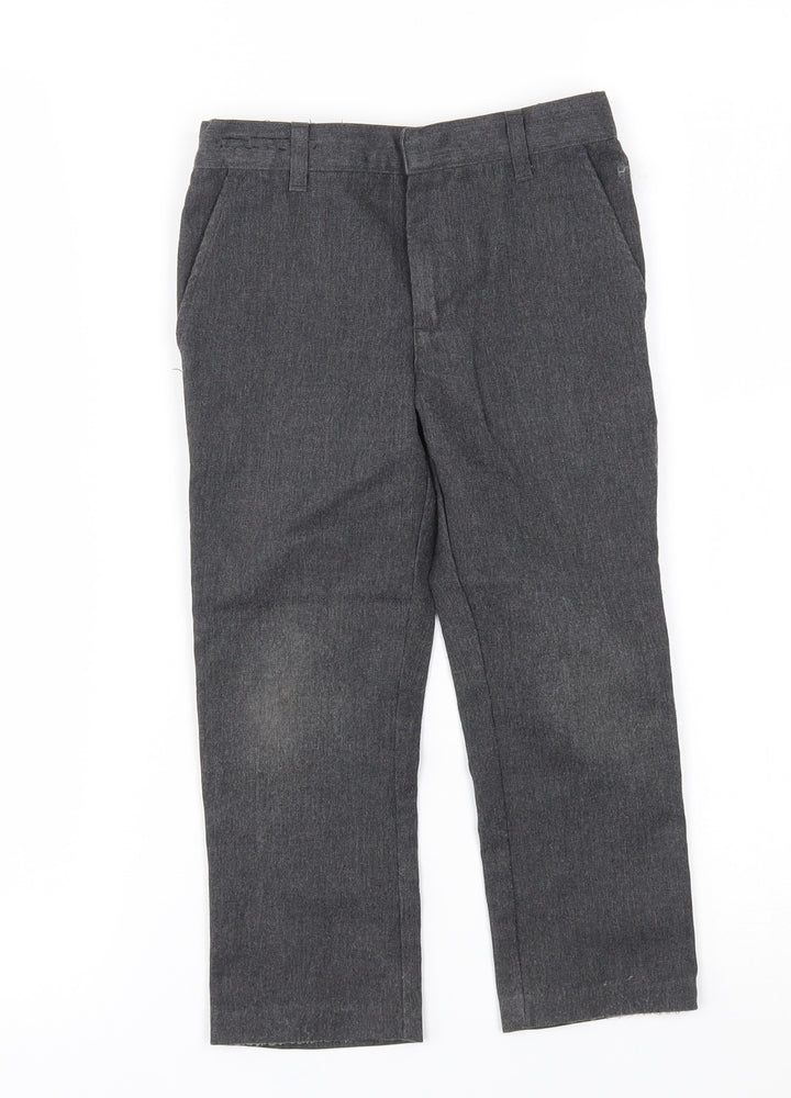 George Boys Grey   Chino Trousers Size 3-4 Years