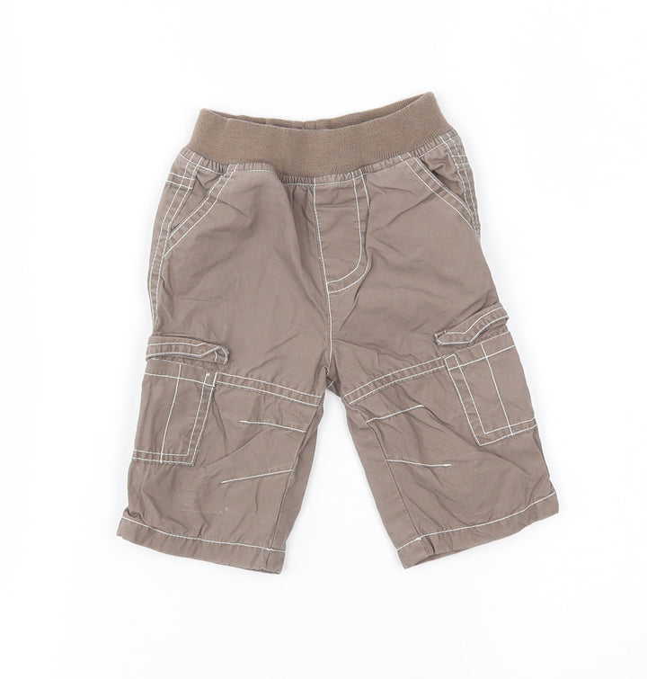 Early days Baby Brown   Cargo Trousers Size 0-3 Months