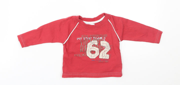 Early days Baby Red   Basic T-Shirt Size 0-3 Months