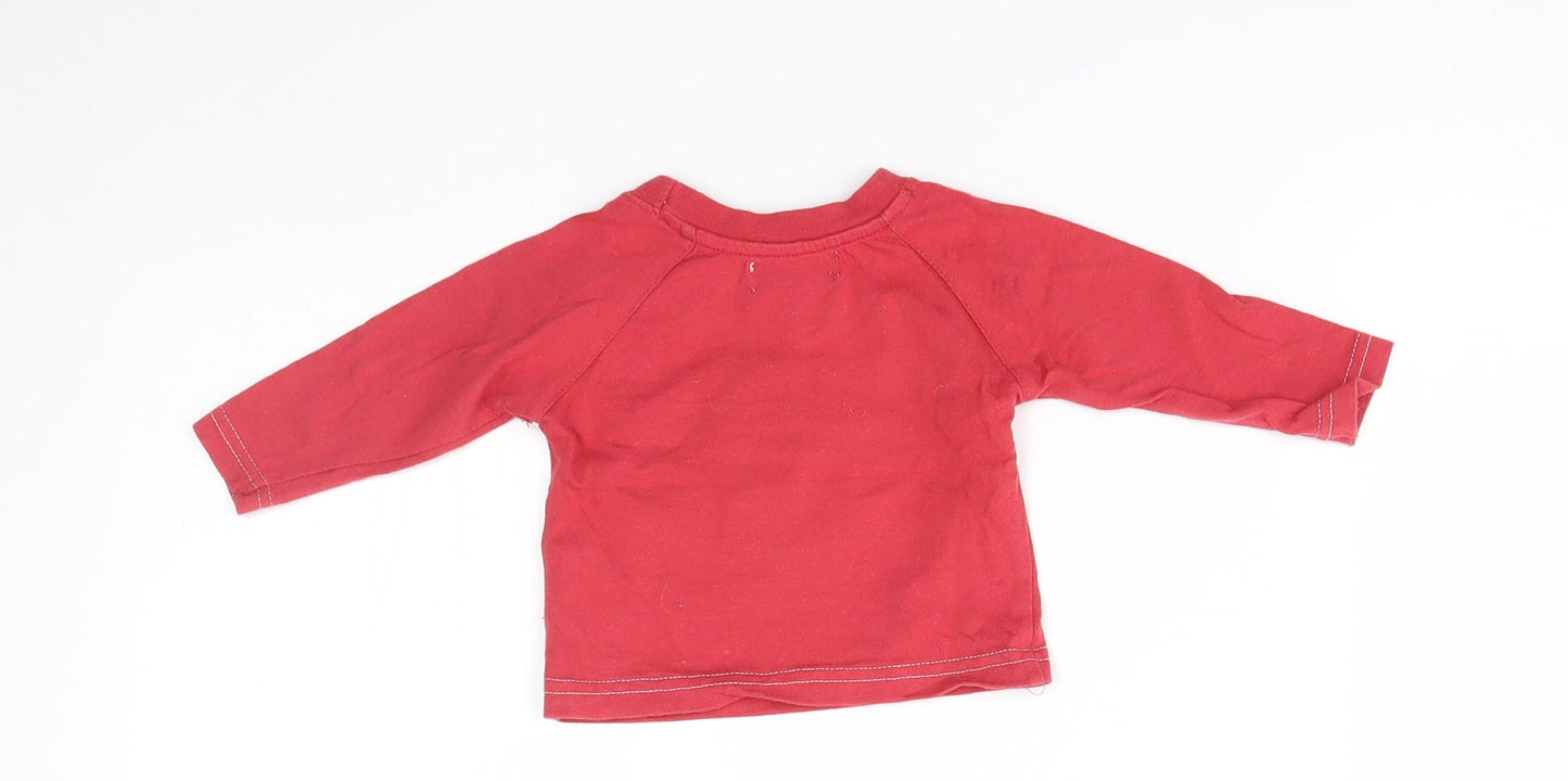 Early days Baby Red   Basic T-Shirt Size 0-3 Months
