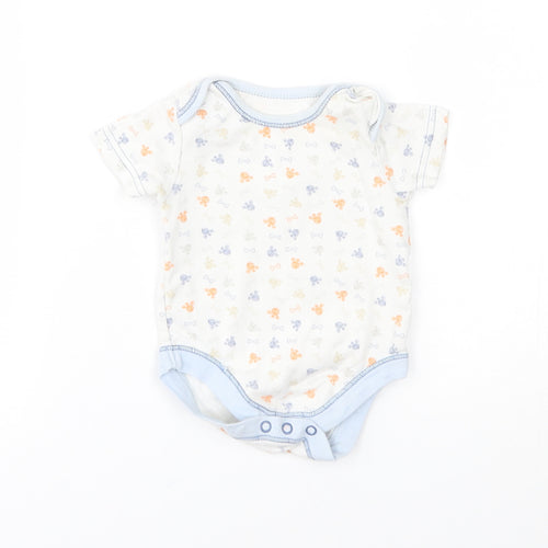 Baby Baby White   Babygrow One-Piece Size 0-3 Months  -