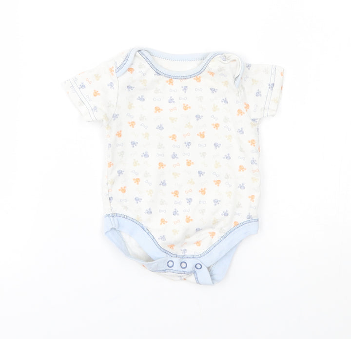 Baby Baby White Babygrow One-Piece Size 0-3 Months -