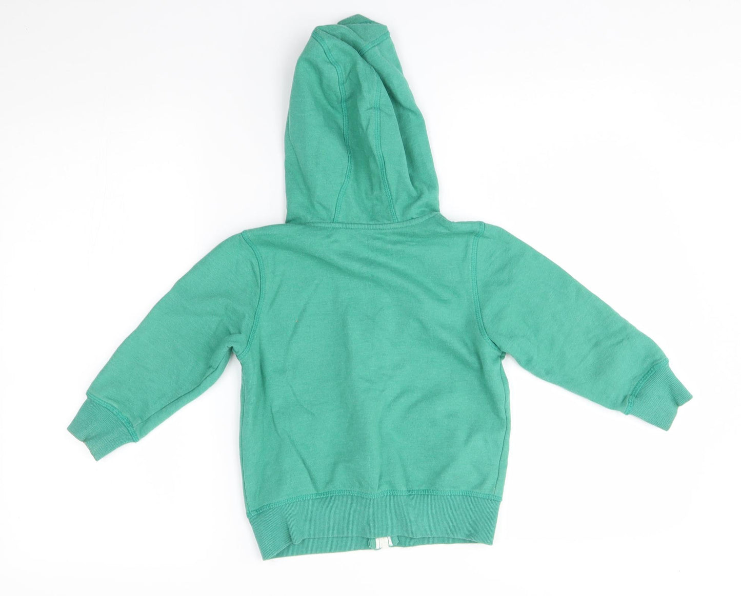 George Boys Green   Full Zip Hoodie Size 3-4 Years