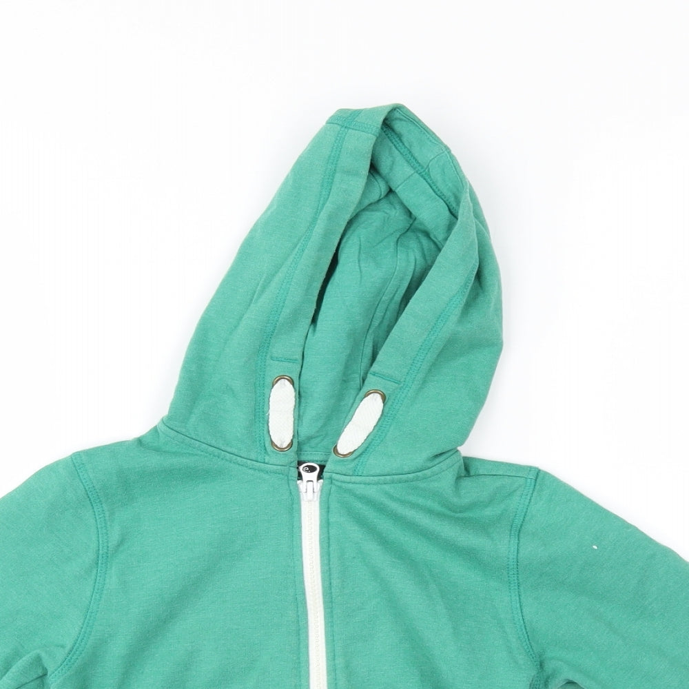 George Boys Green   Full Zip Hoodie Size 3-4 Years