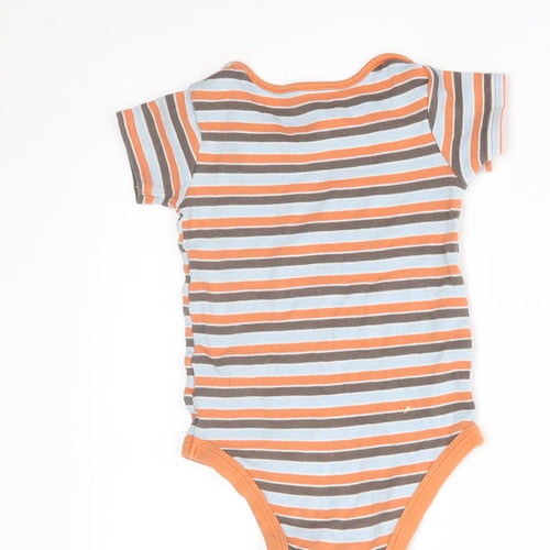 TU Baby Orange Striped  Babygrow One-Piece Size 18-24 Months