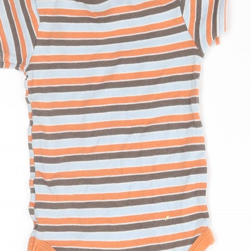 TU Baby Orange Striped  Babygrow One-Piece Size 18-24 Months