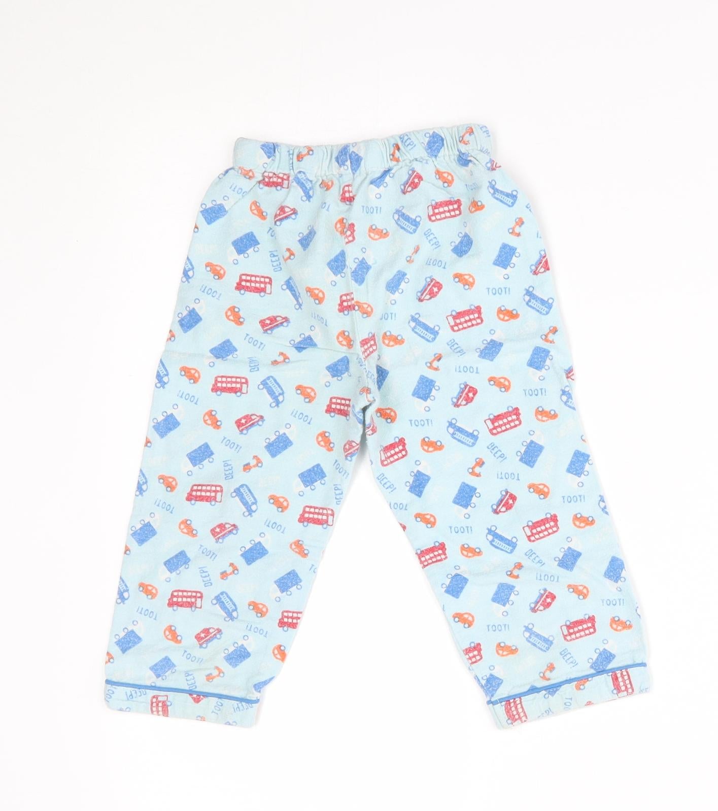 early days Baby Blue    Pyjama Pants Size 18-24 Months  - cars