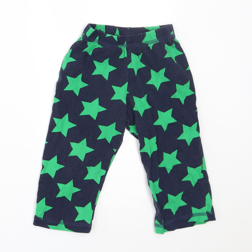 George Baby Black    Pyjama Pants Size 18-24 Months  - star pattern