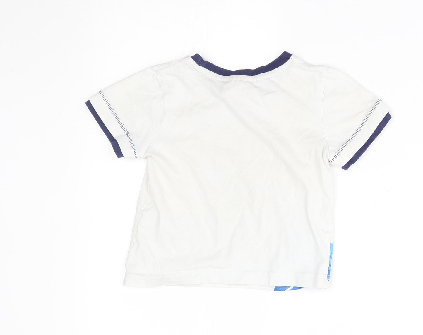 George Baby White   Tunic T-Shirt Size 18-24 Months  - England