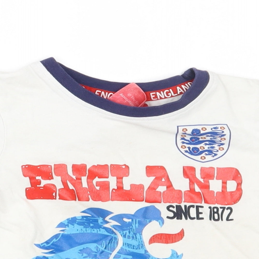 George Baby White   Tunic T-Shirt Size 18-24 Months  - England