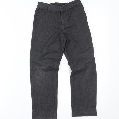 George Boys Grey   Chino Trousers Size 5-6 Years