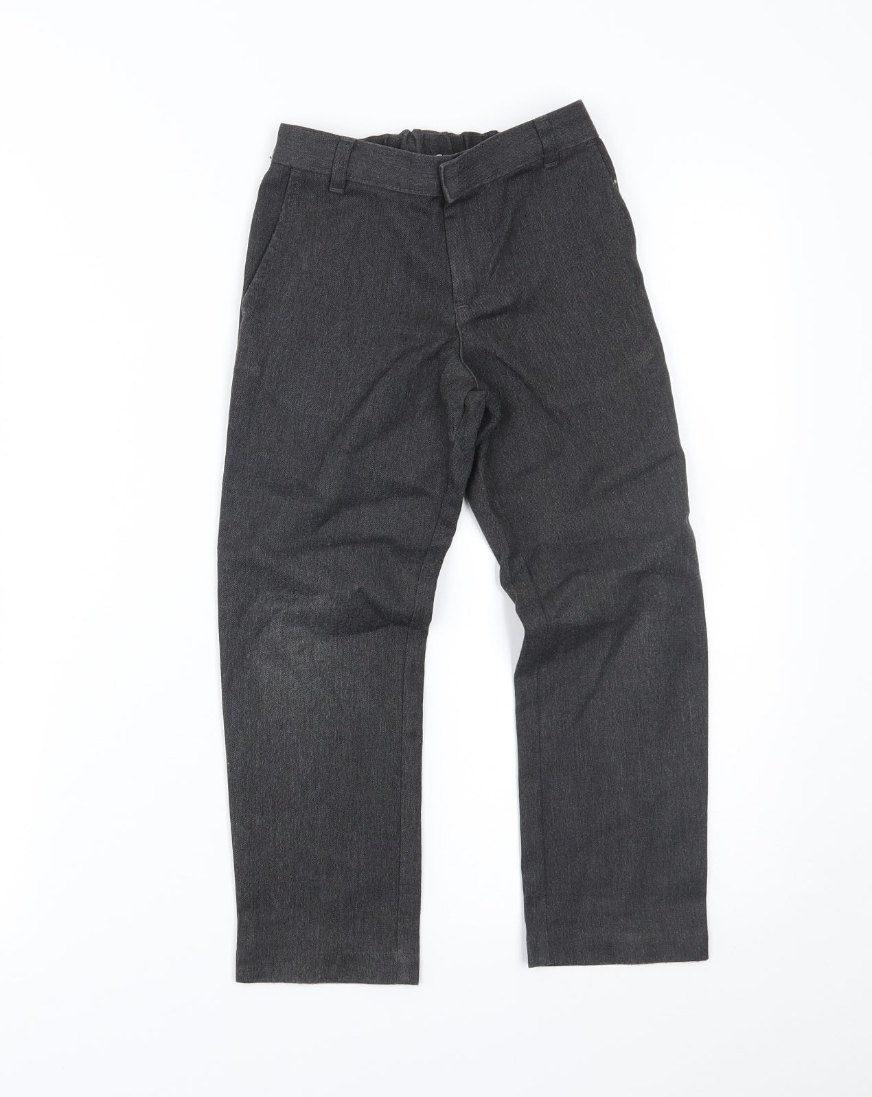 George Boys Grey   Chino Trousers Size 5-6 Years