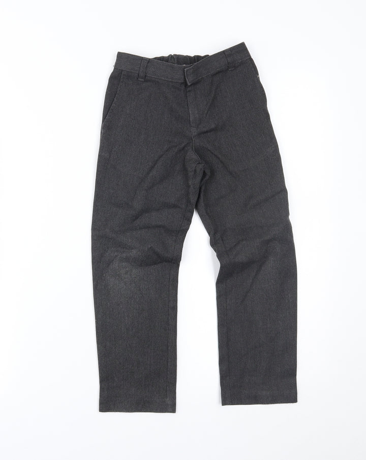 George Boys Grey   Chino Trousers Size 5-6 Years