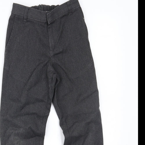 George Boys Grey   Chino Trousers Size 5-6 Years