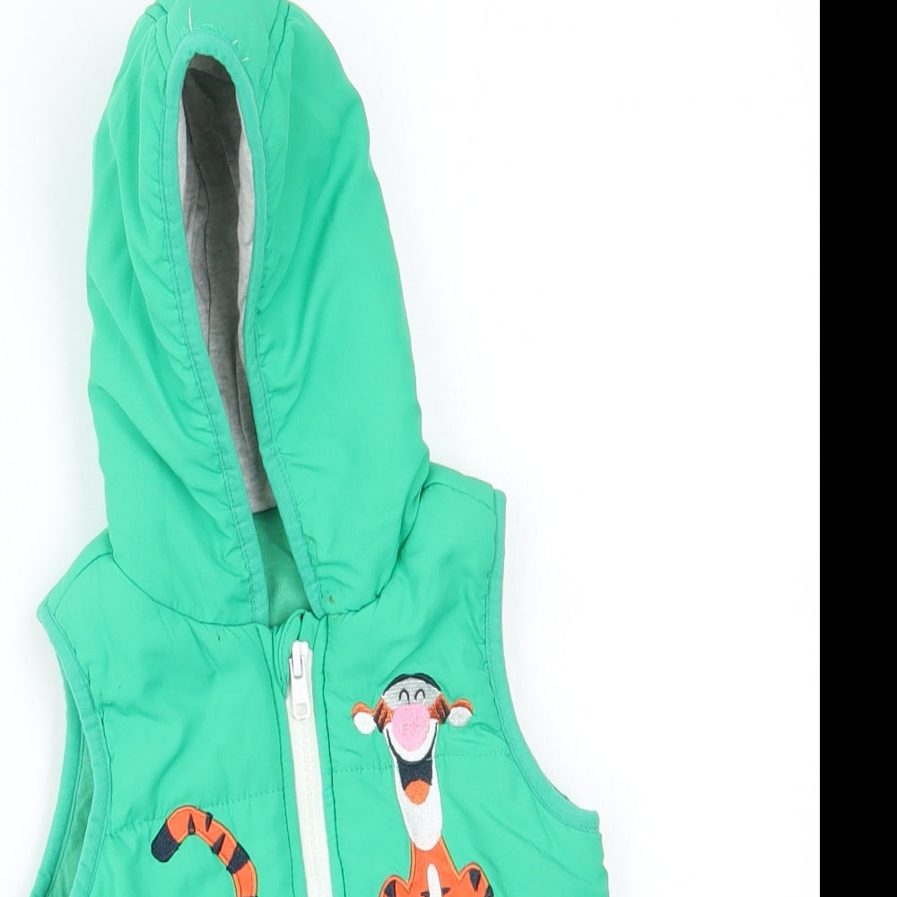 George Baby Green   Gilet Coat Size 9-12 Months  - tigger