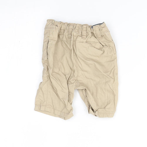 Matalan Baby Beige   Cropped Trousers Size 9-12 Months  - shorts