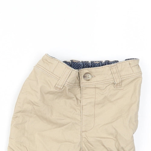 Matalan Baby Beige   Cropped Trousers Size 9-12 Months  - shorts