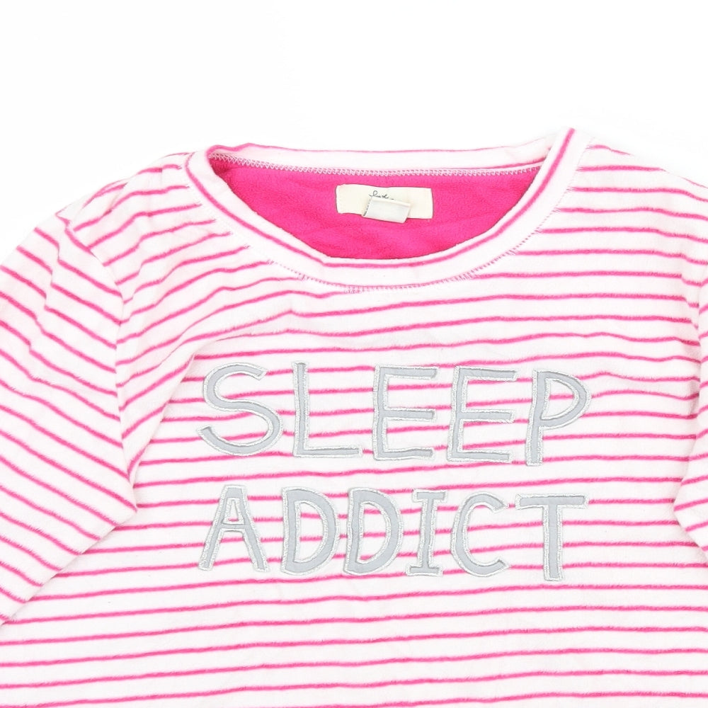 Love to lounge Womens Pink Polka Dot  Top Pyjama Top Size 6