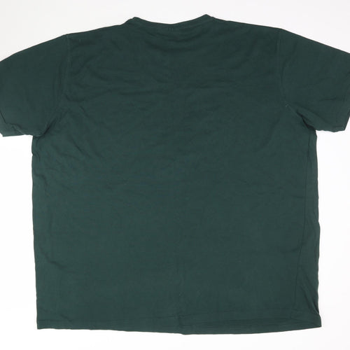 bigteeshirt.co.uk Mens Green    T-Shirt Size 4XL
