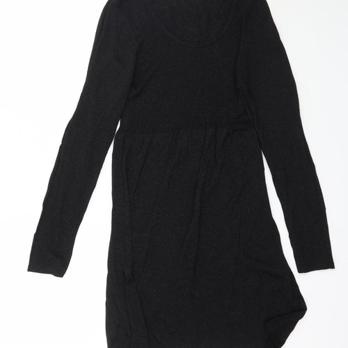 TU Womens Black   Fit & Flare  Size 14