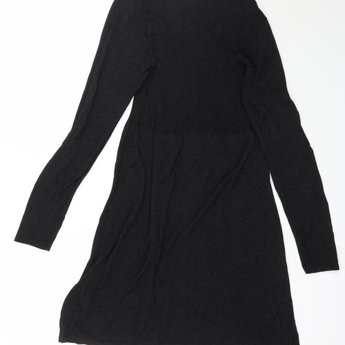 TU Womens Black   Fit & Flare  Size 14