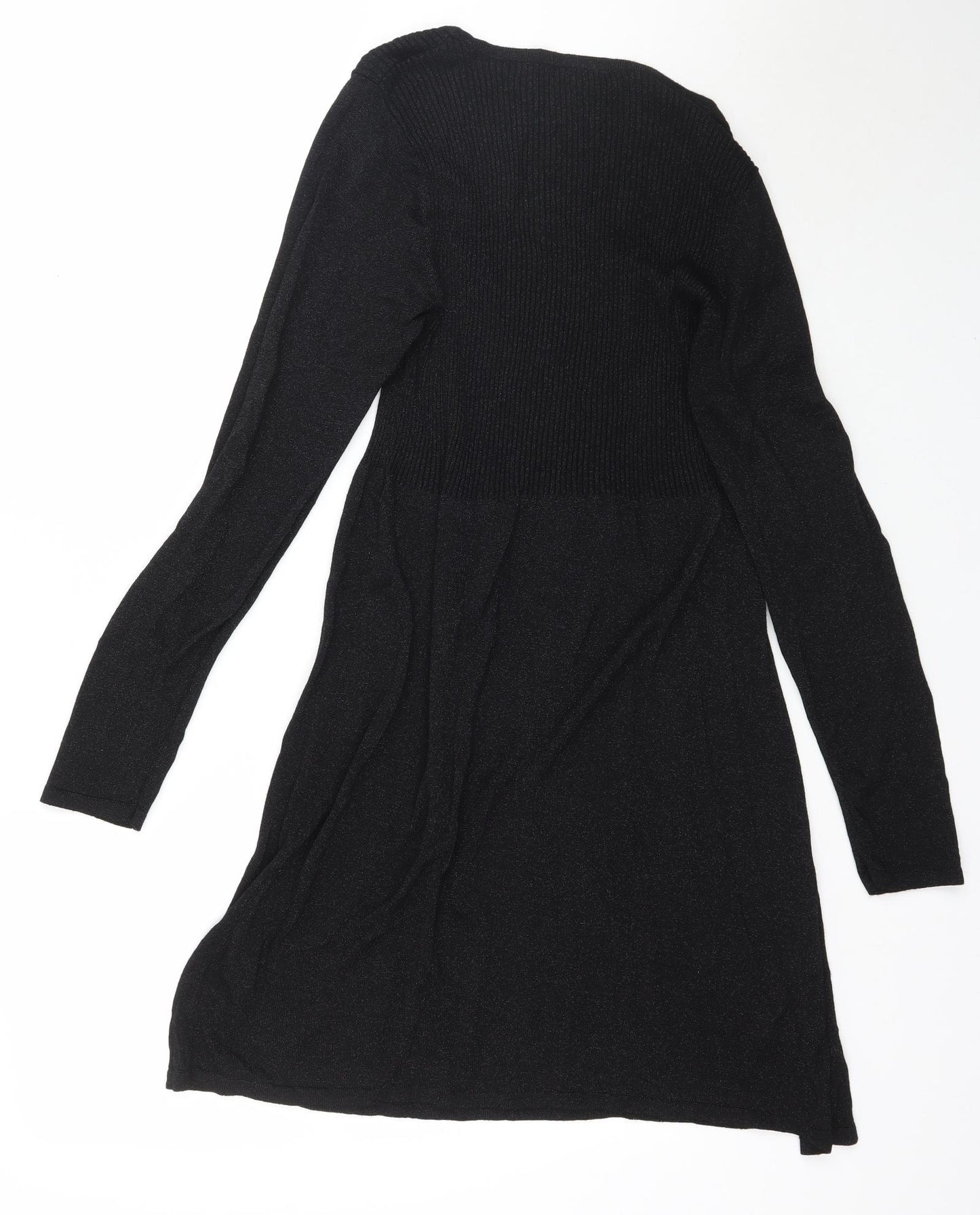 TU Womens Black   Fit & Flare  Size 14