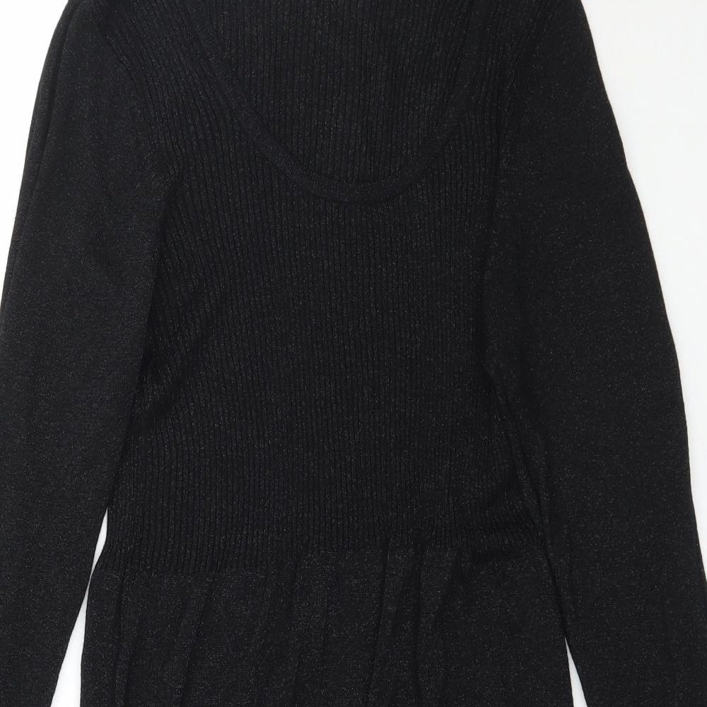 TU Womens Black   Fit & Flare  Size 14