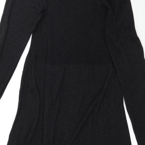 TU Womens Black   Fit & Flare  Size 14