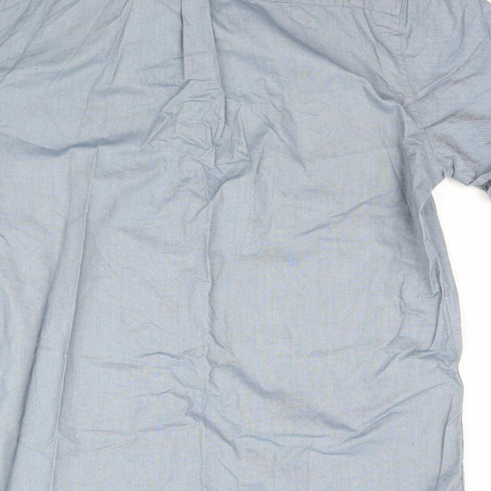 NEXT Mens Blue    Button-Up Size XL