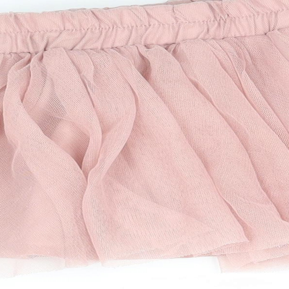 name it Girls Pink   Tutu Skirt Size 9-12 Months