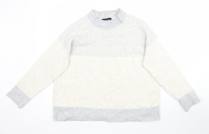 Atmosphere Womens Ivory  Knit Pullover Jumper Size 10