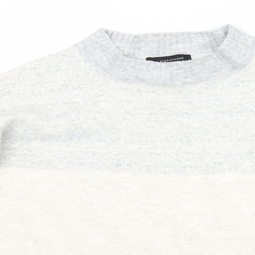 Atmosphere Womens Ivory  Knit Pullover Jumper Size 10