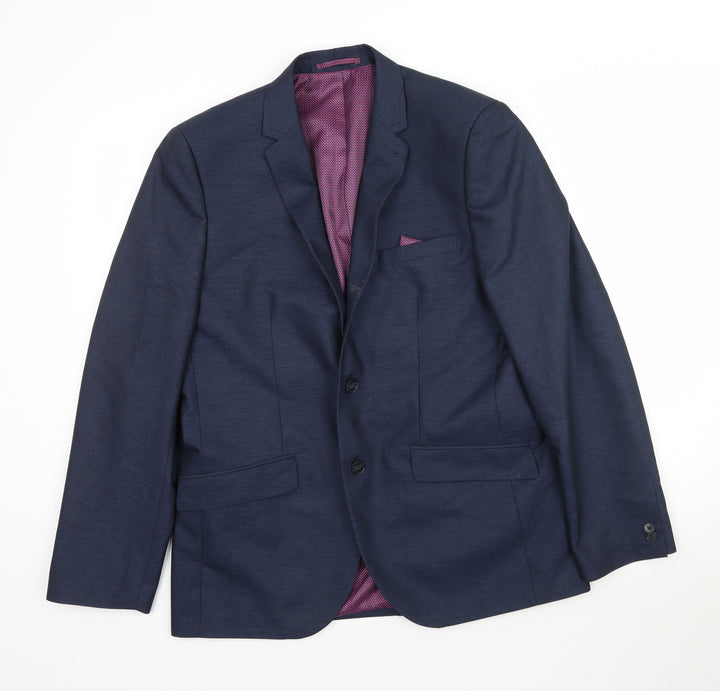 Taylor & Wright Mens Blue Jacket Suit Jacket Size 40