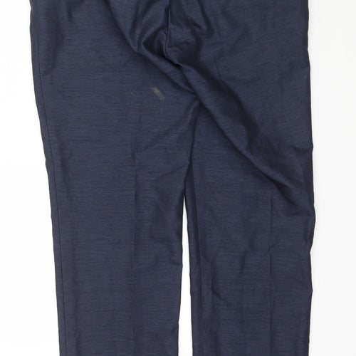 Matalan Mens Blue    Suit Trousers Size 34 L31 in
