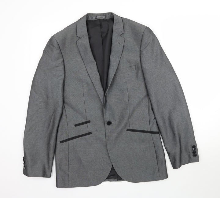 Taylor & Wright Mens Grey Jacket Suit Jacket Size 38