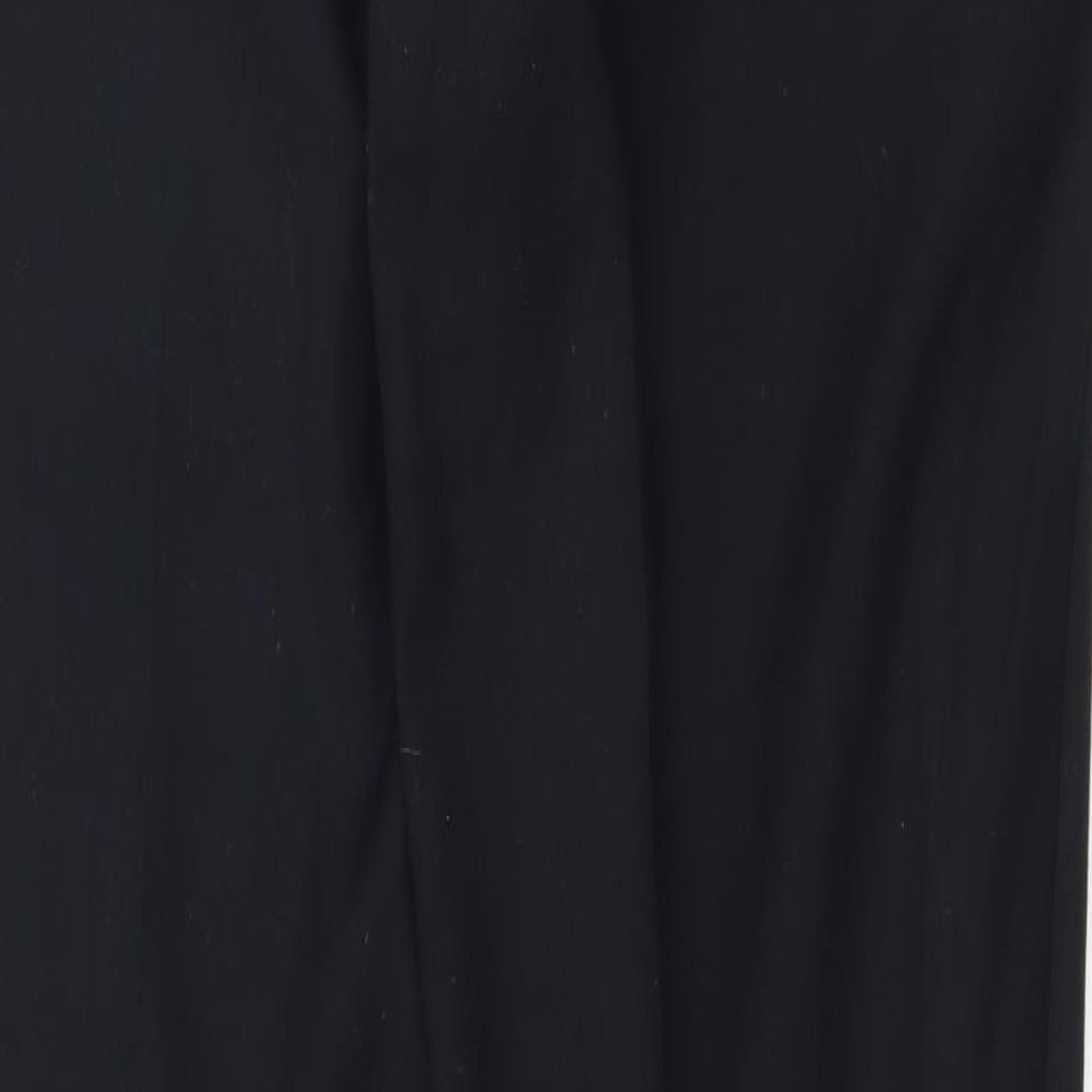 Burton Mens Black    Suit Trousers One Size L32 in