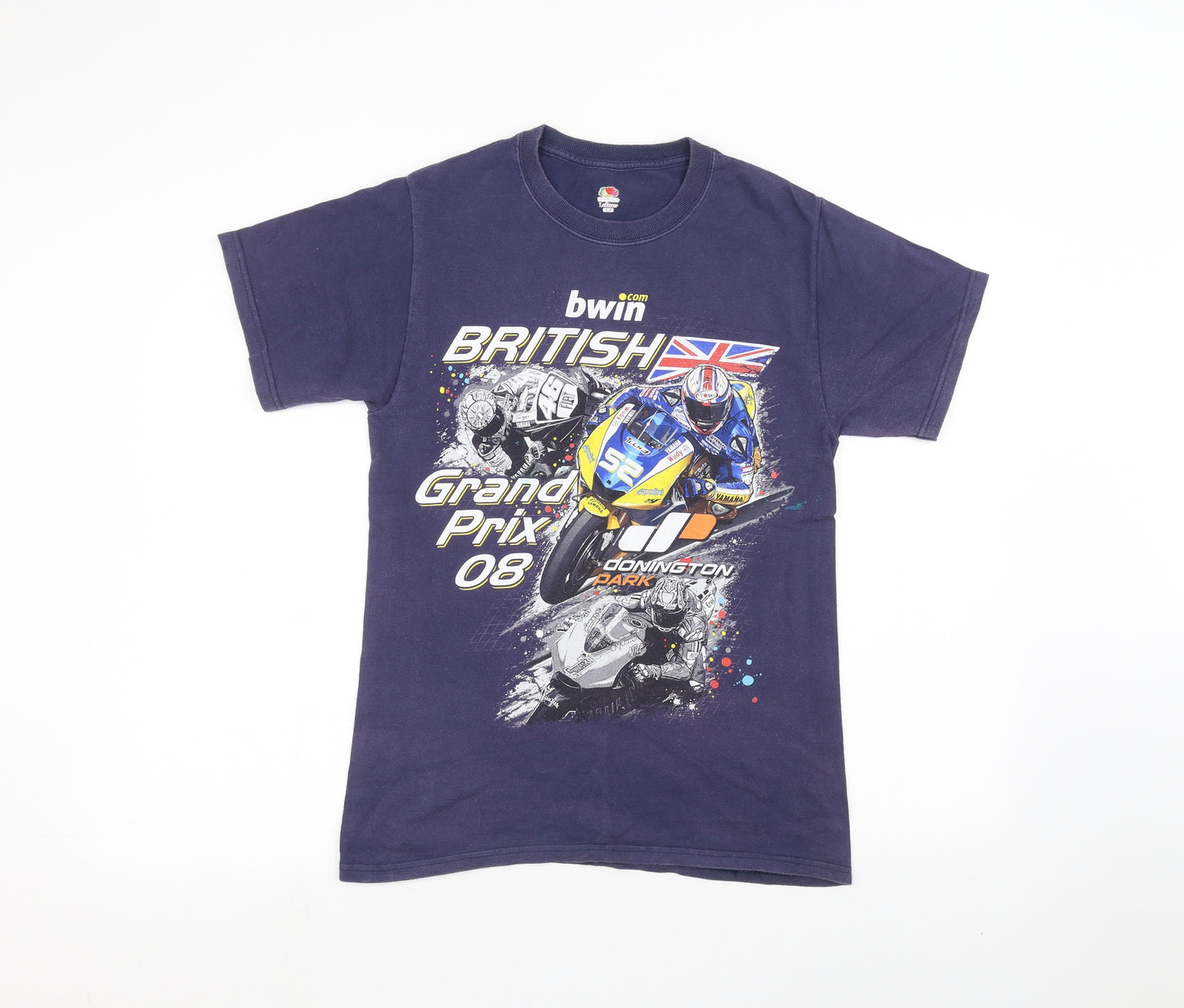 Fruit of the Loom Mens Beige    T-Shirt Size S