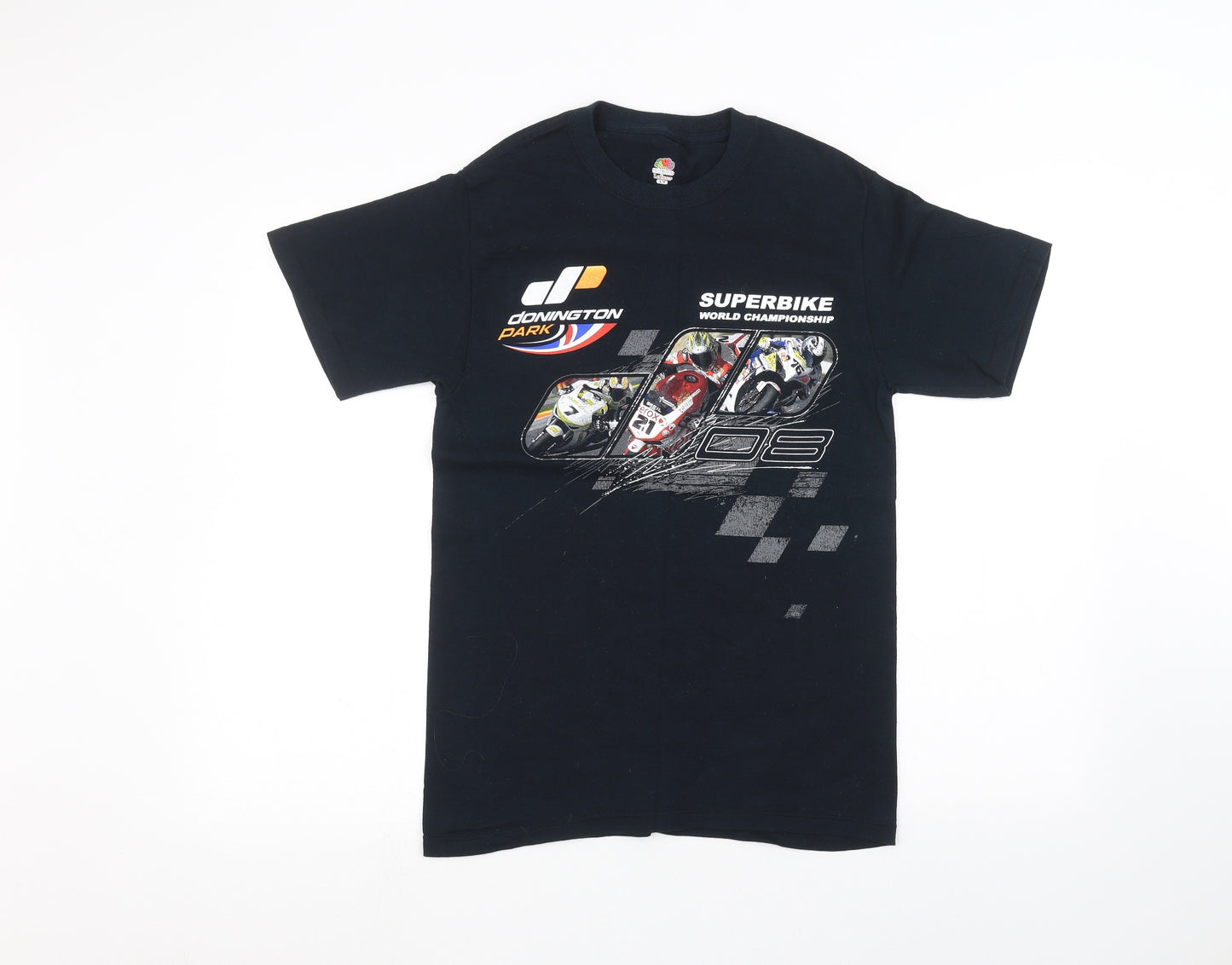 Fruit of the Loom Mens Blue    T-Shirt Size S