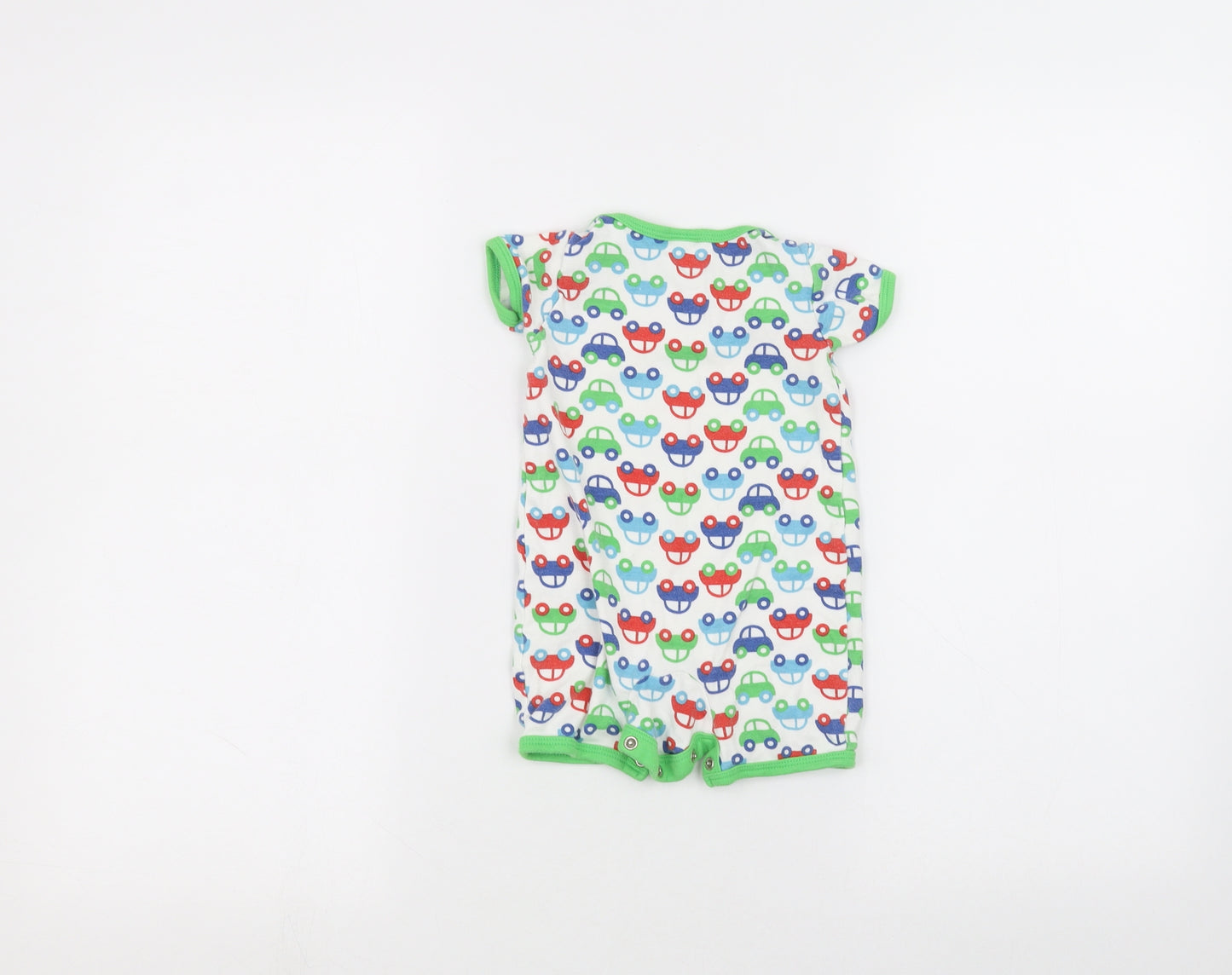 Mini Club Baby White   Babygrow One-Piece Size 3-6 Months