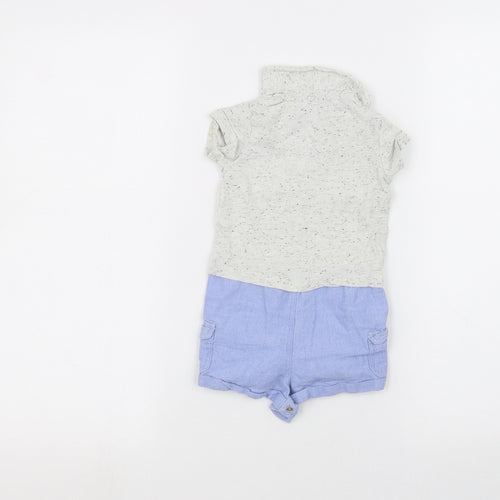 TU Baby White   Babygrow One-Piece Size 3-6 Months