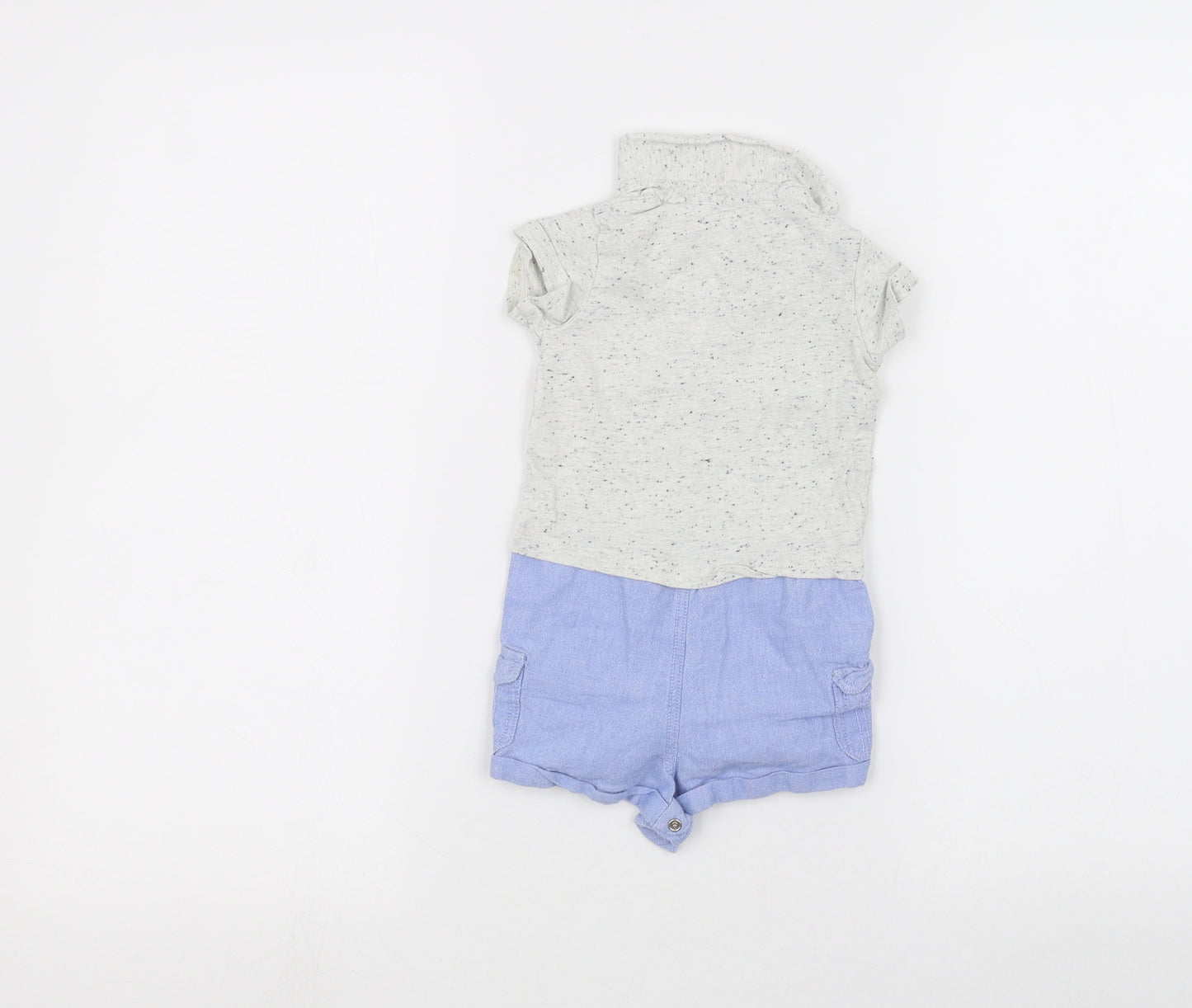 TU Baby White   Babygrow One-Piece Size 3-6 Months