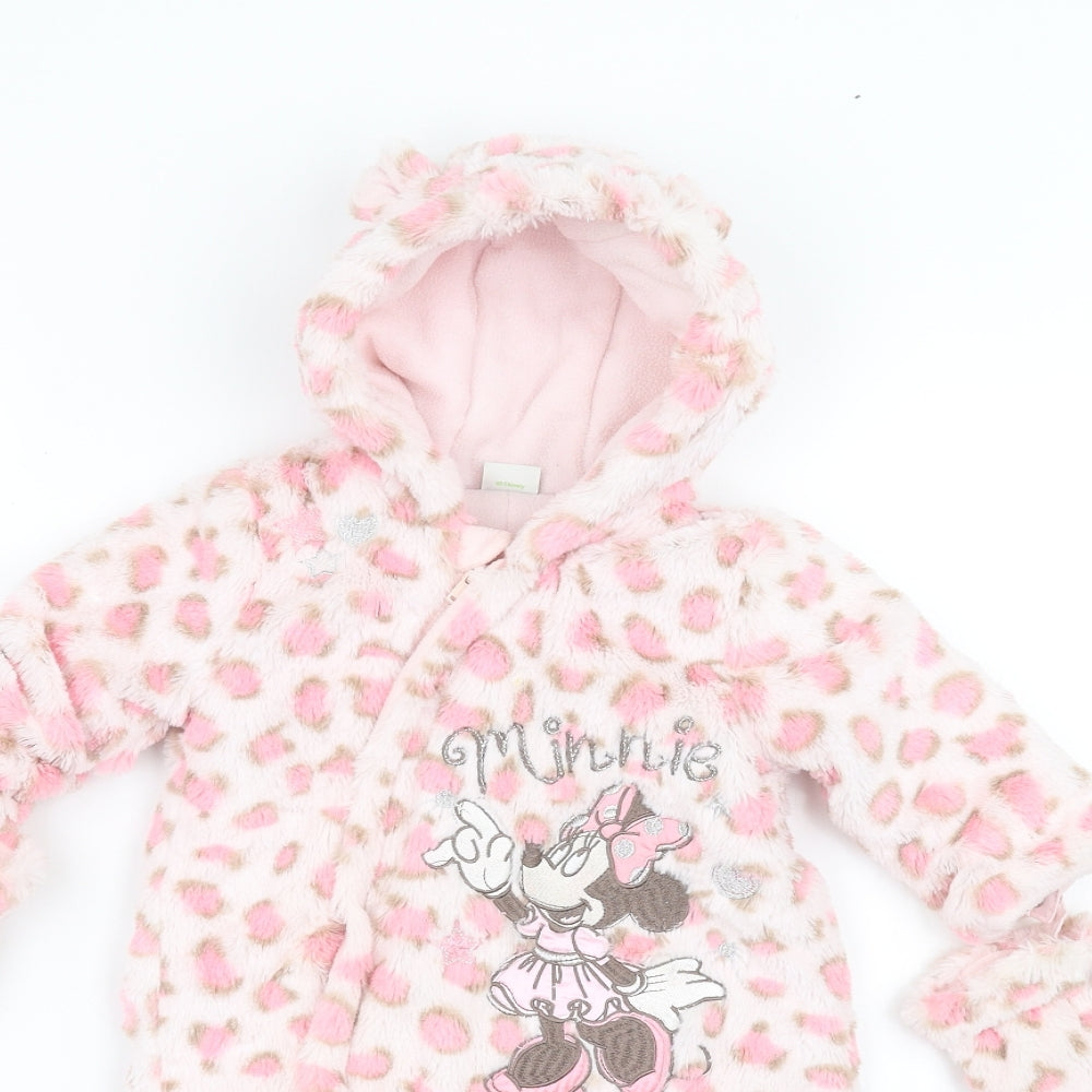 Disney Baby Pink   Coverall One-Piece Size 3-6 Months  - Disney