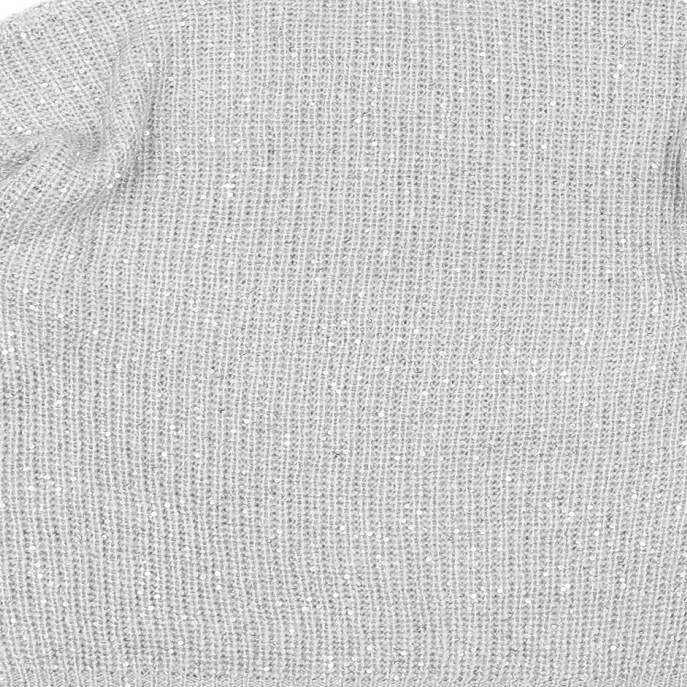 Atmosphere Womens Silver   Pullover Jumper Size L